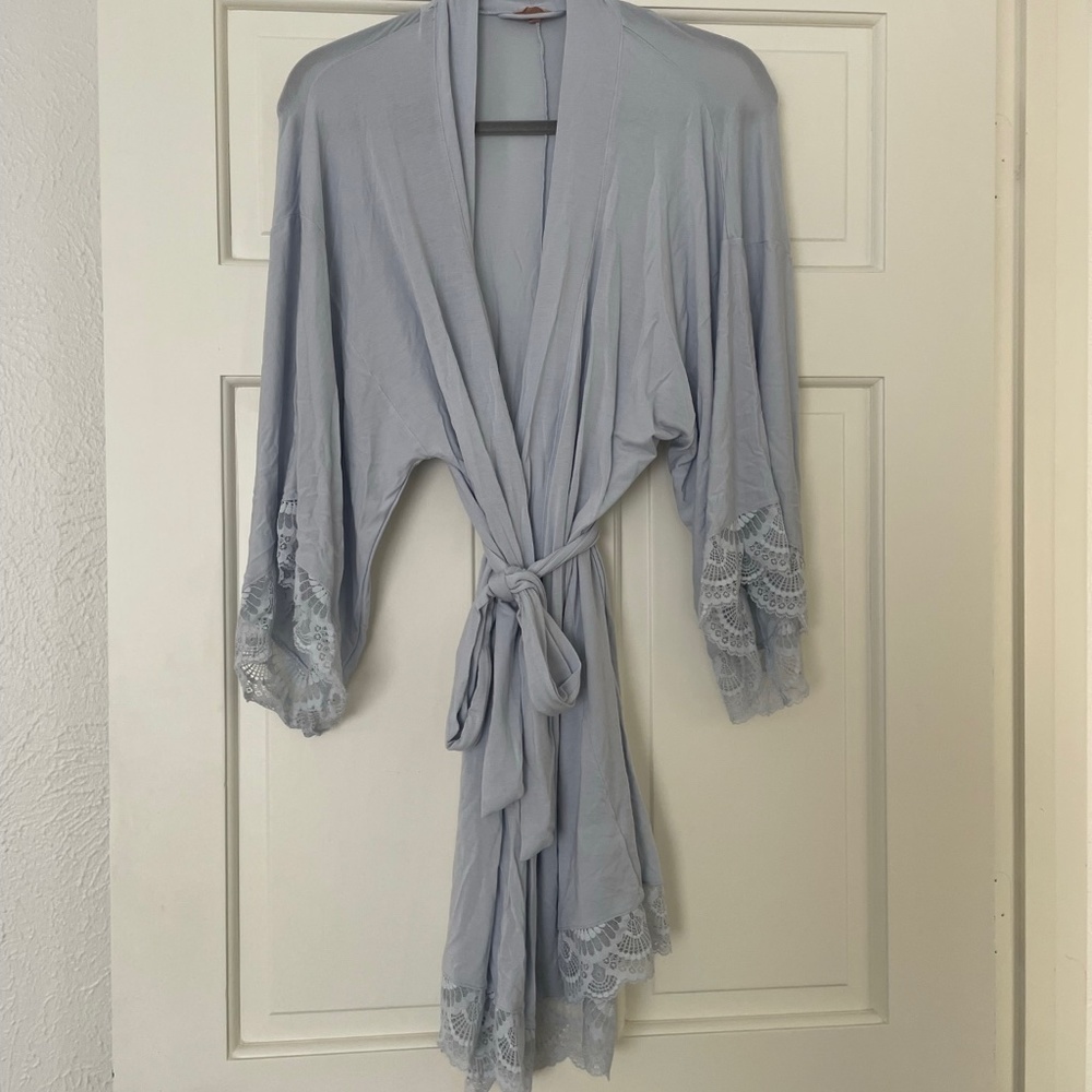 Blue robe
